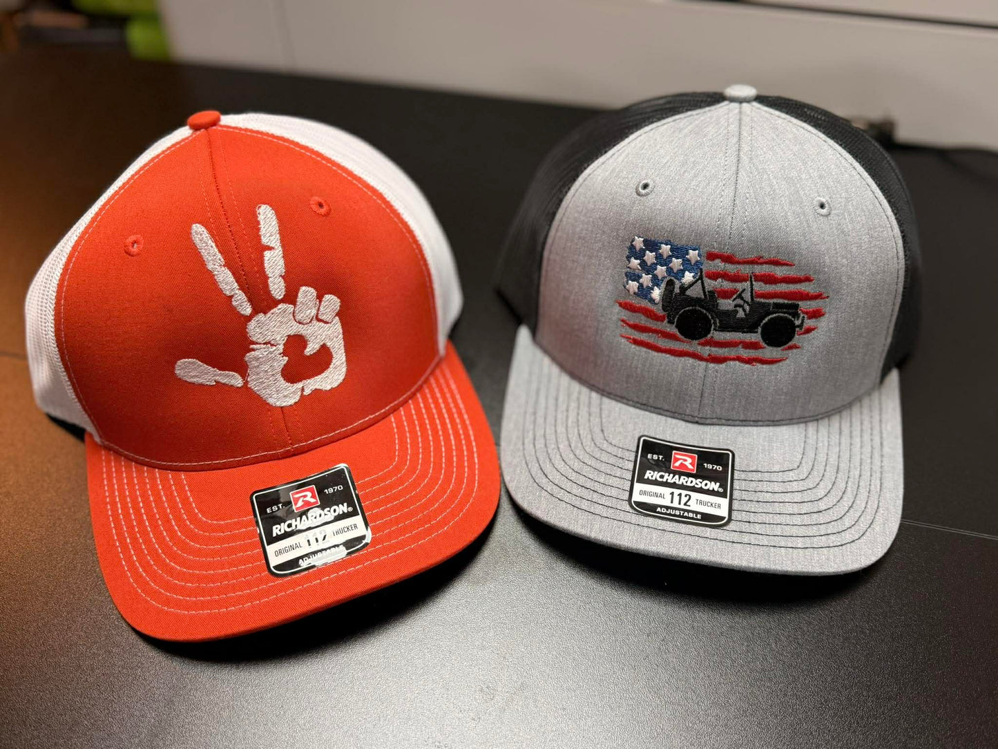 Jeep Wave Embroidered Richardson 112 Trucker Hat ✌️❤️