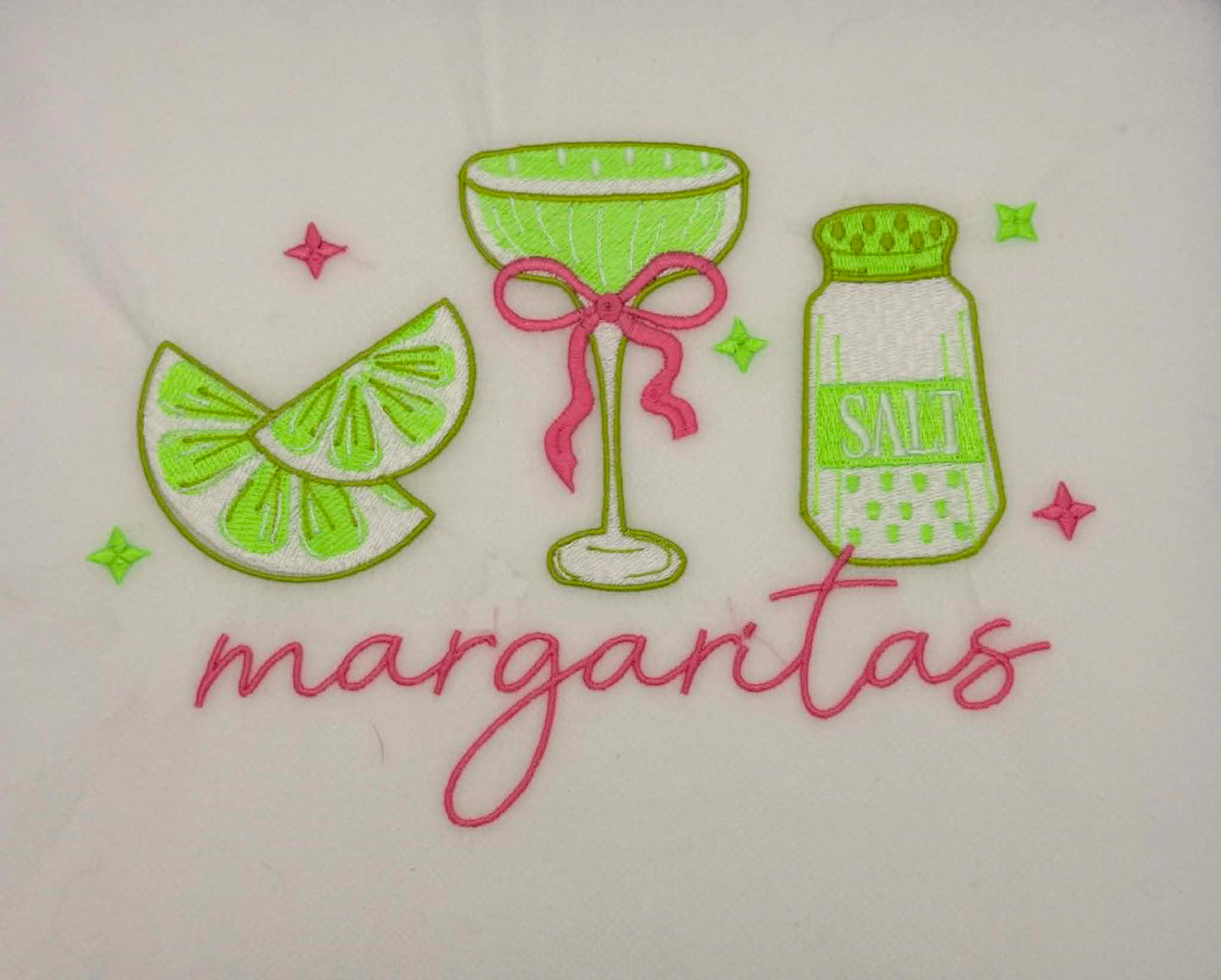 💚 Margaritas Embroidered Shirt 💚