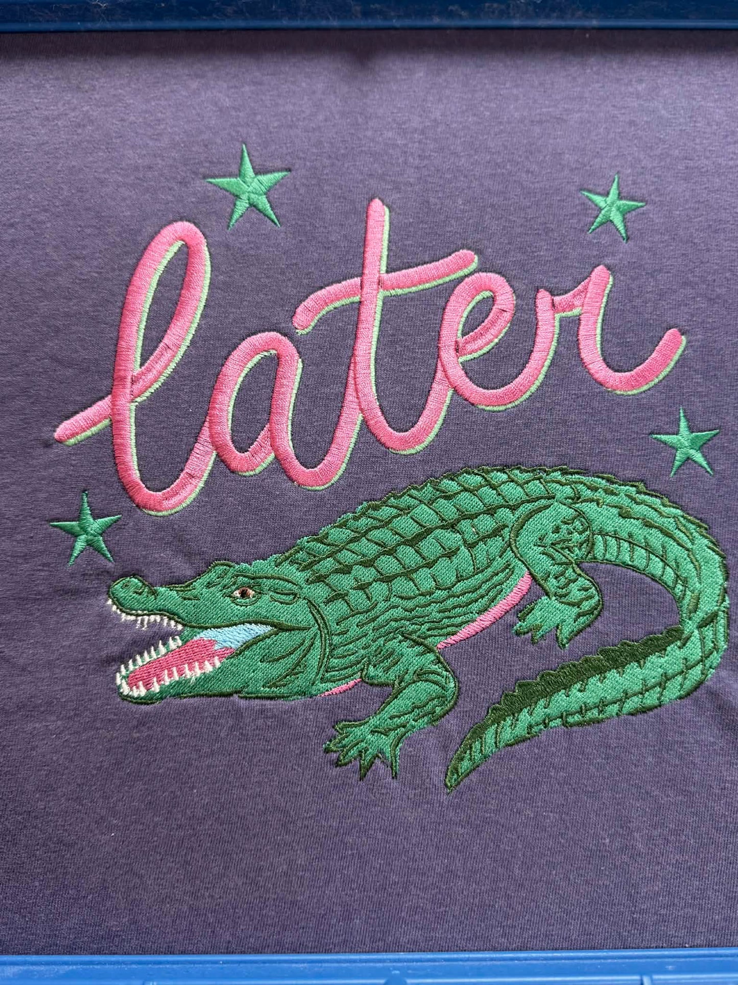 🐊 Later Gator Embroidered Tee 🐊