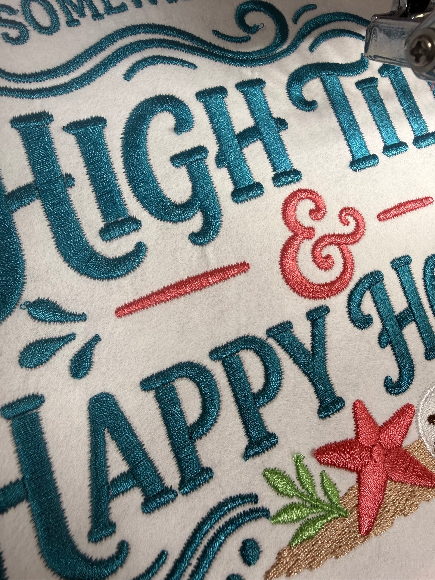🌴✨ EXCLUSIVE COLLECTION ✨🌴  Somewhere Between High Tide & Happy Hour Embroidered Shirt