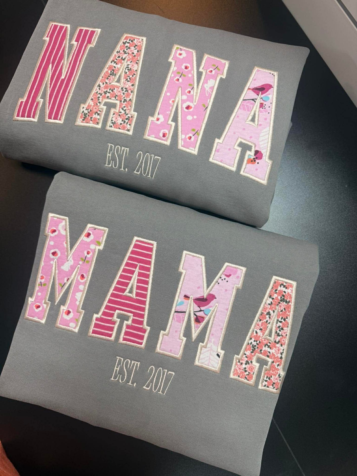 💗 Custom Memory Appliqué Mama Sweatshirt 💗