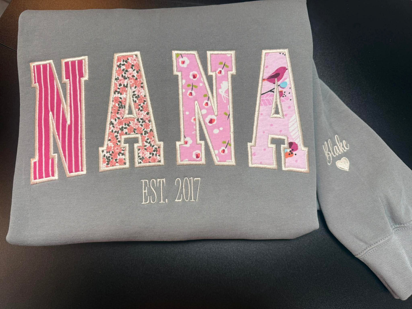 💗 Custom Memory Appliqué Mama Sweatshirt 💗