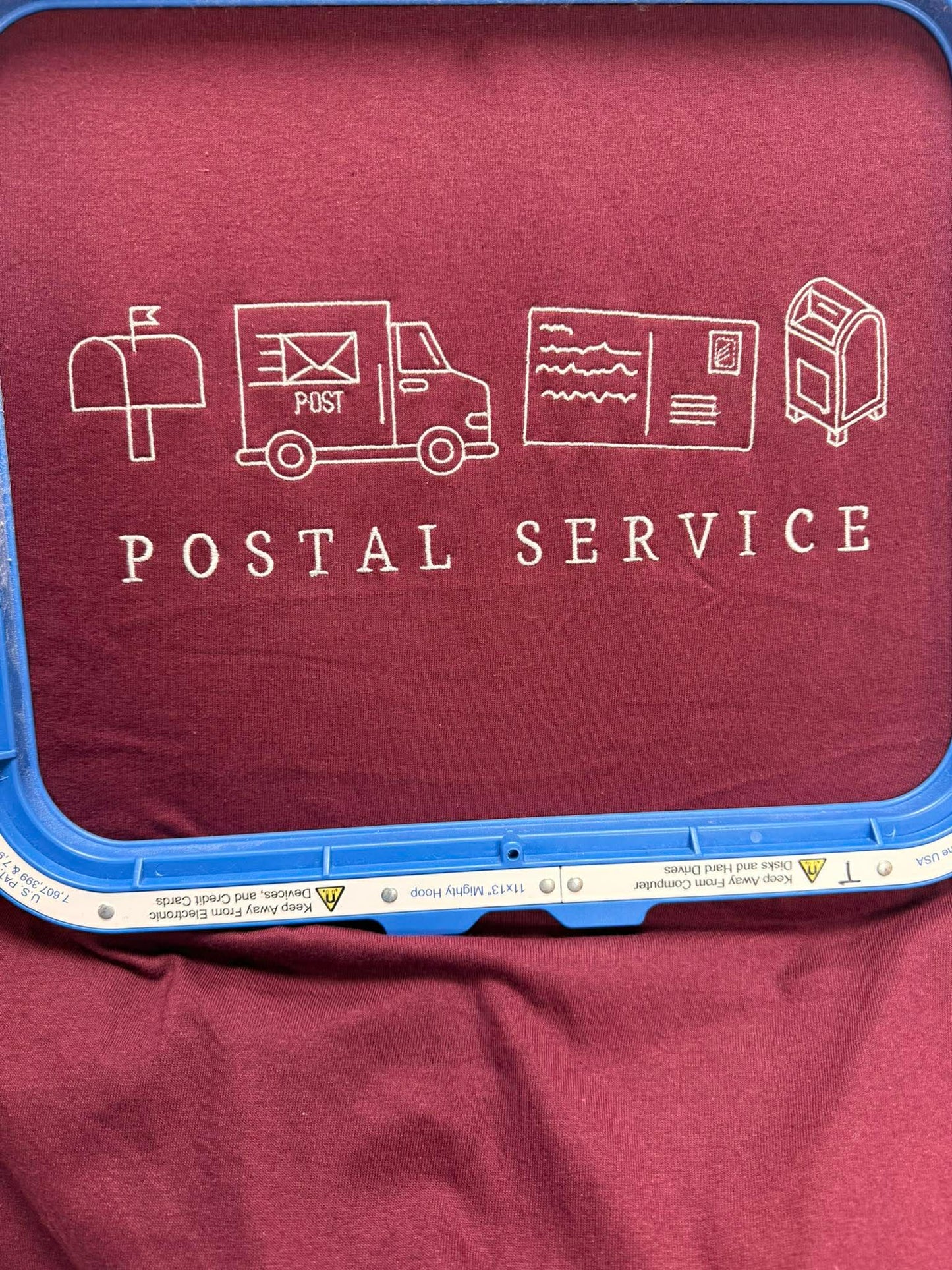 Postal Service Embroidered T-Shirt 📬