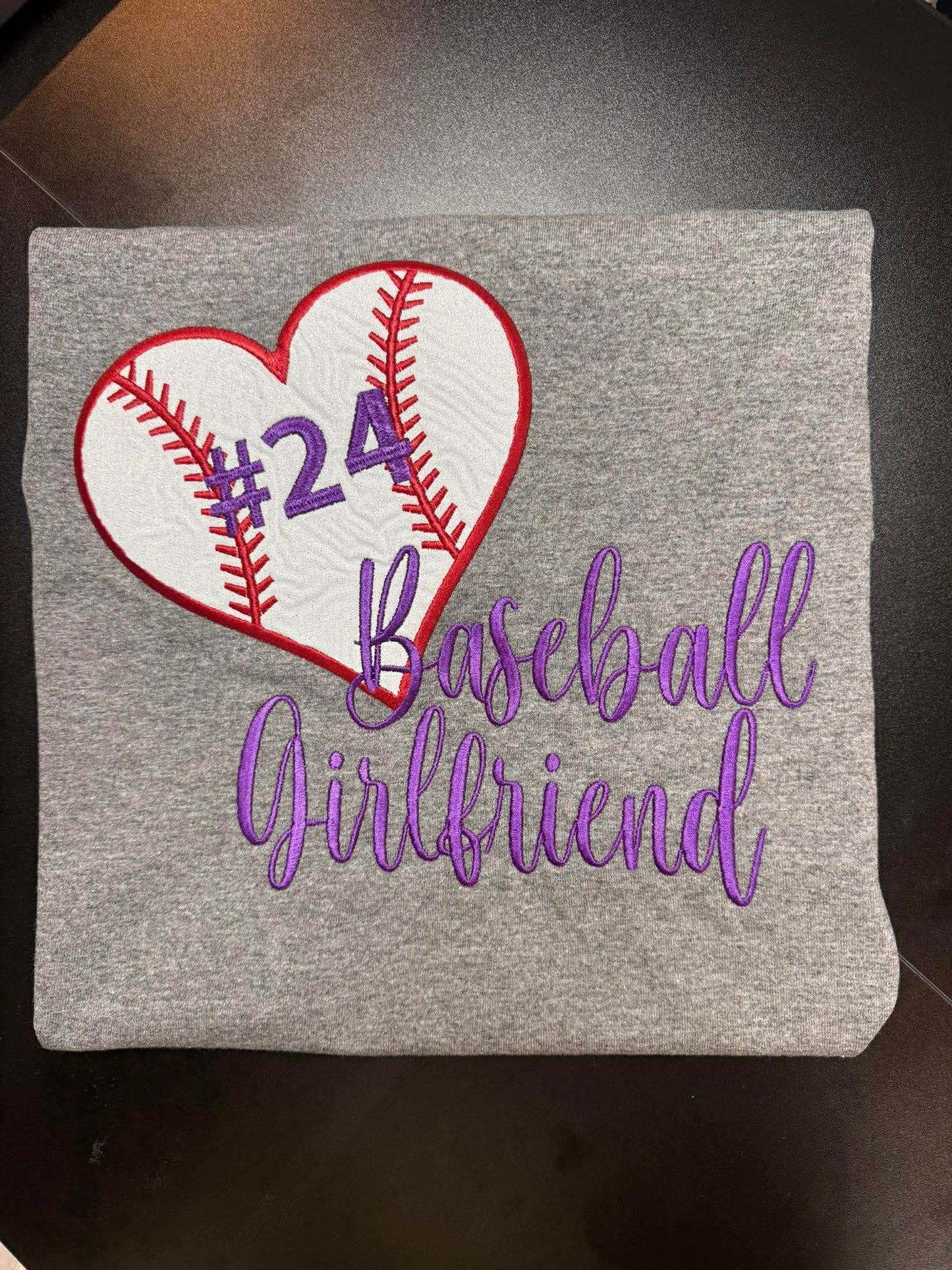 Personalized Baseball Heart Shirt ⚾✨