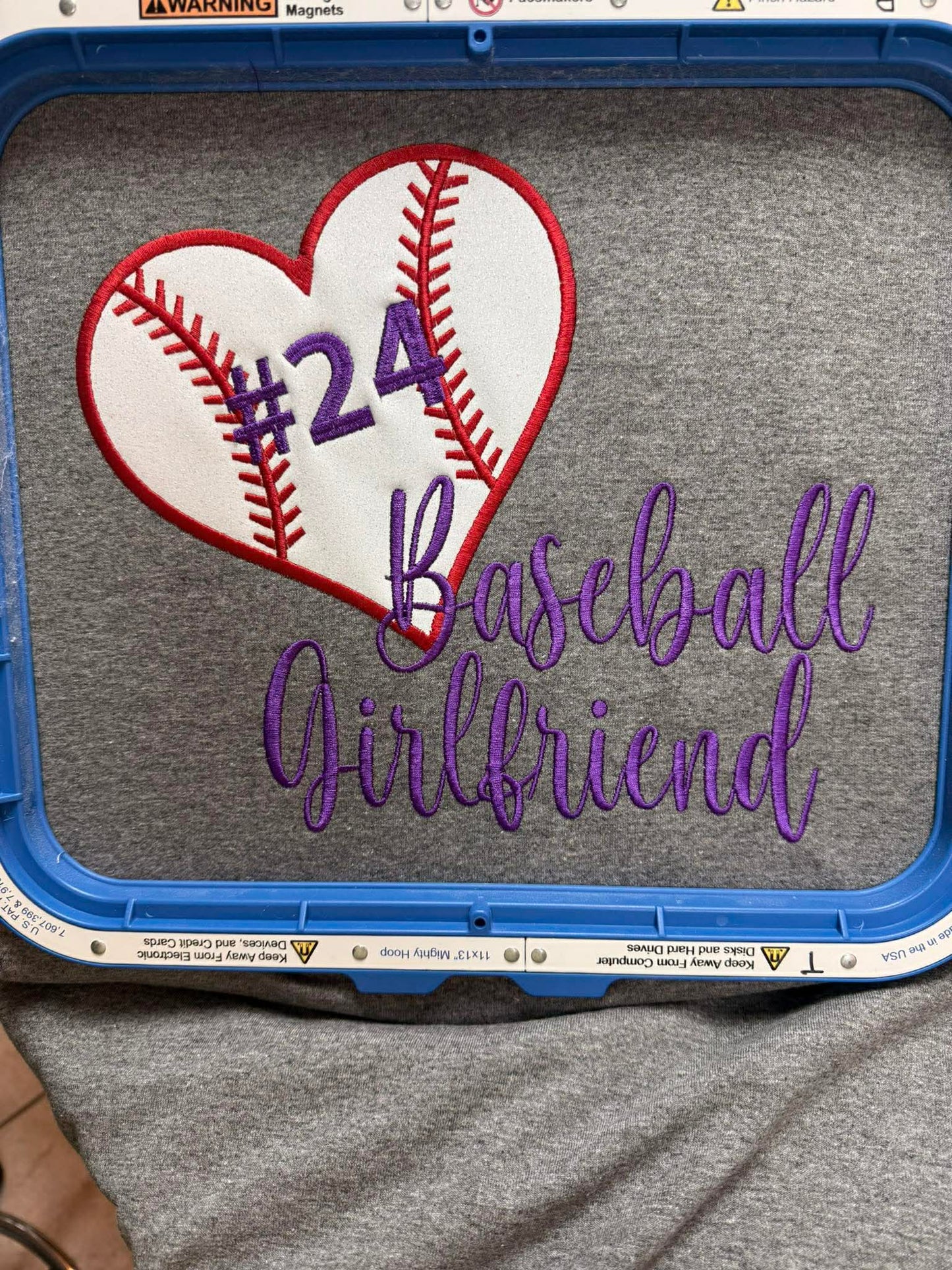 Personalized Baseball Heart Shirt ⚾✨