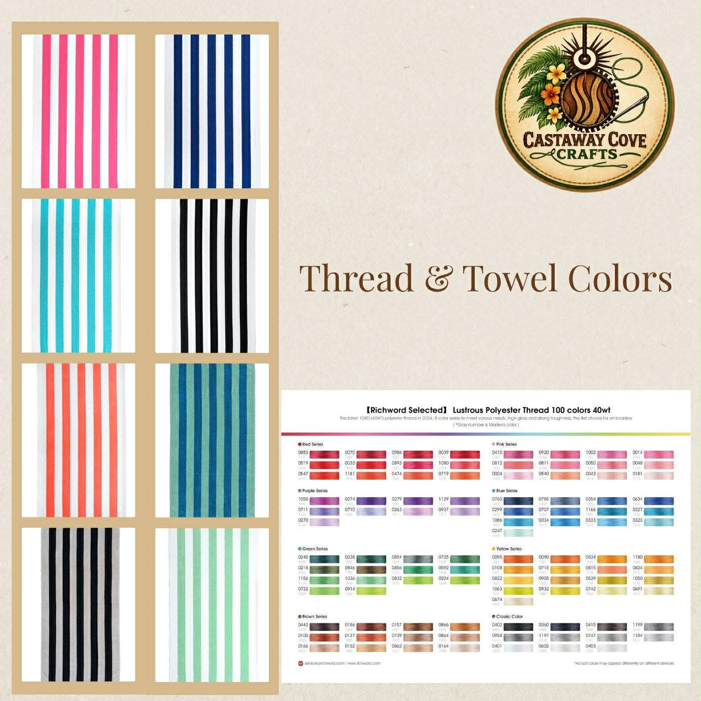 Personalized Cabana Stripe Beach Towels