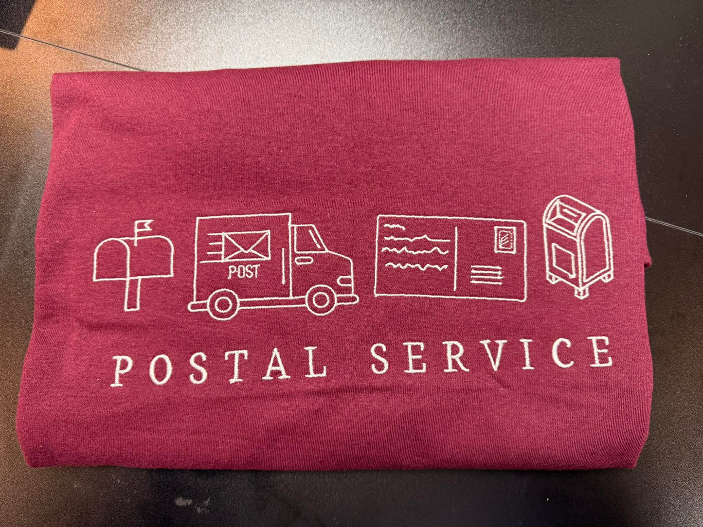 Postal Service Embroidered T-Shirt 📬