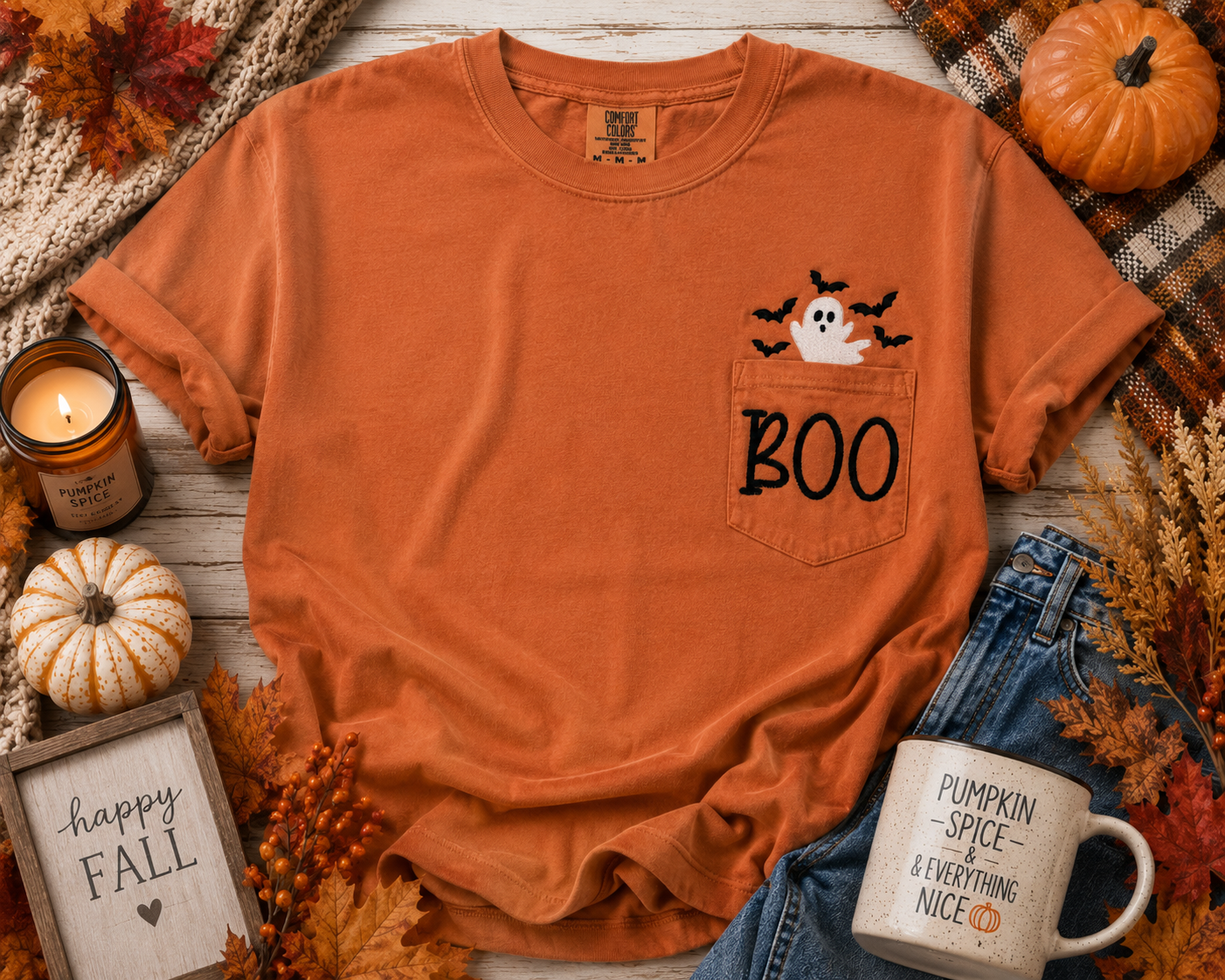 ✨👻 Boo Pocket Tee