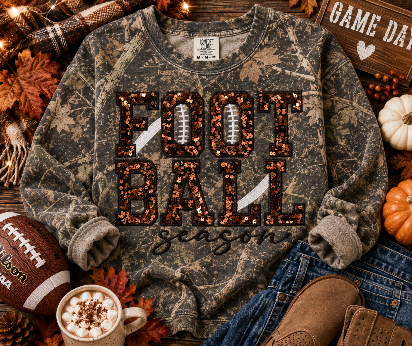 ✨🏈 Football Season Crewneck