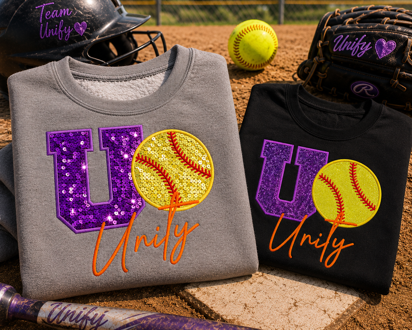 Custom Softball Initial & Name Spirit Wear ✨🥎