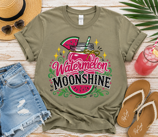 🍉 Watermelon Moonshine – Exclusive Collection Tee 🍉