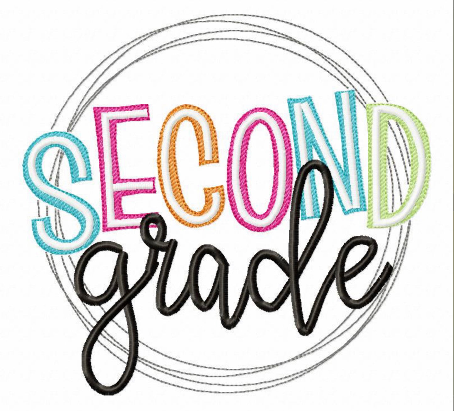 🎒 Personalized Grade Embroidered Youth Shirt