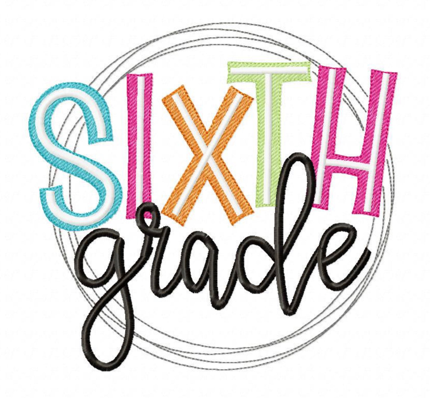 🎒 Personalized Grade Embroidered Youth Shirt