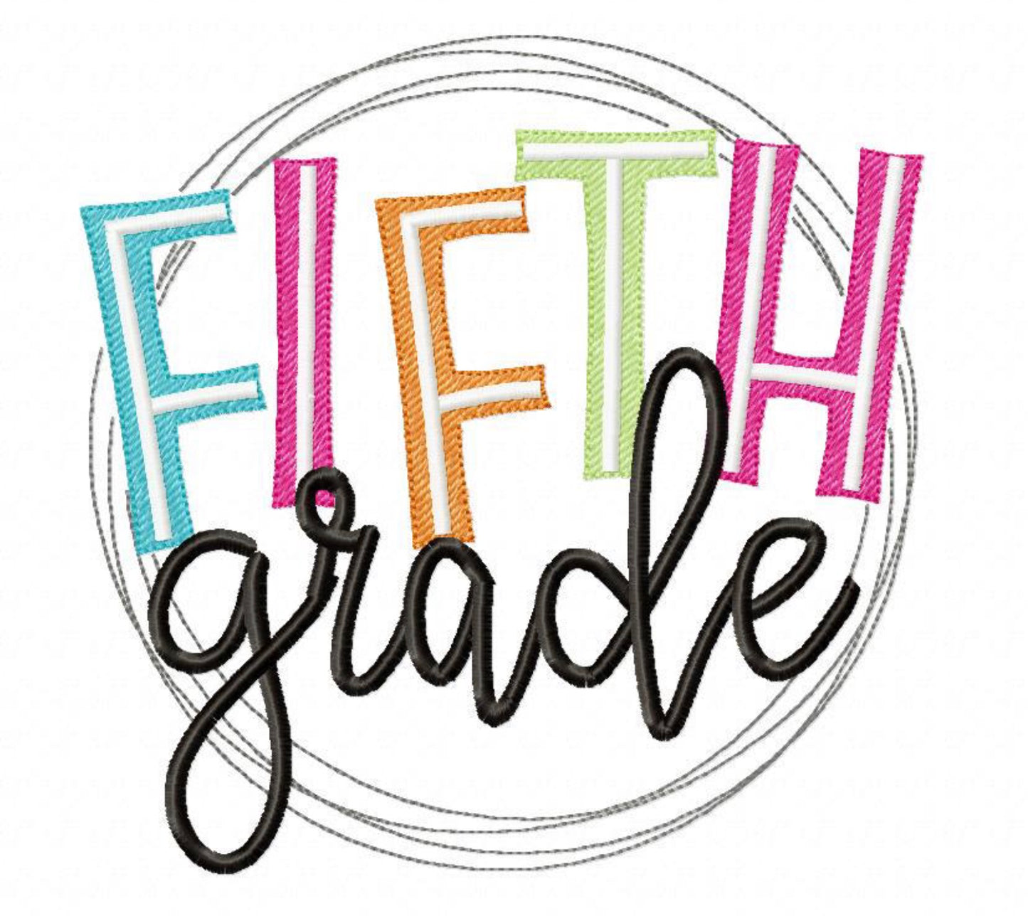 🎒 Personalized Grade Embroidered Youth Shirt