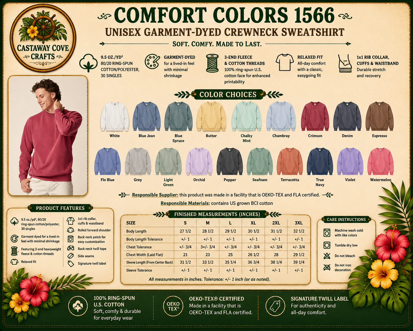 Castaway Beach Van Embroidered Shirt