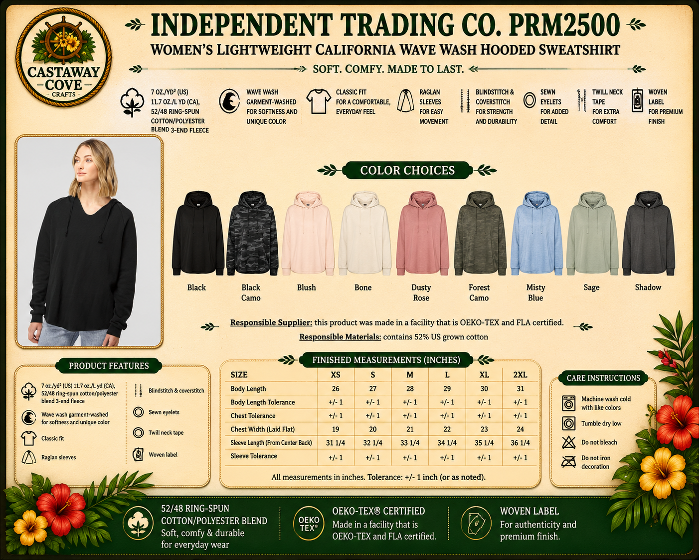 Castaway Beach Van Embroidered Shirt