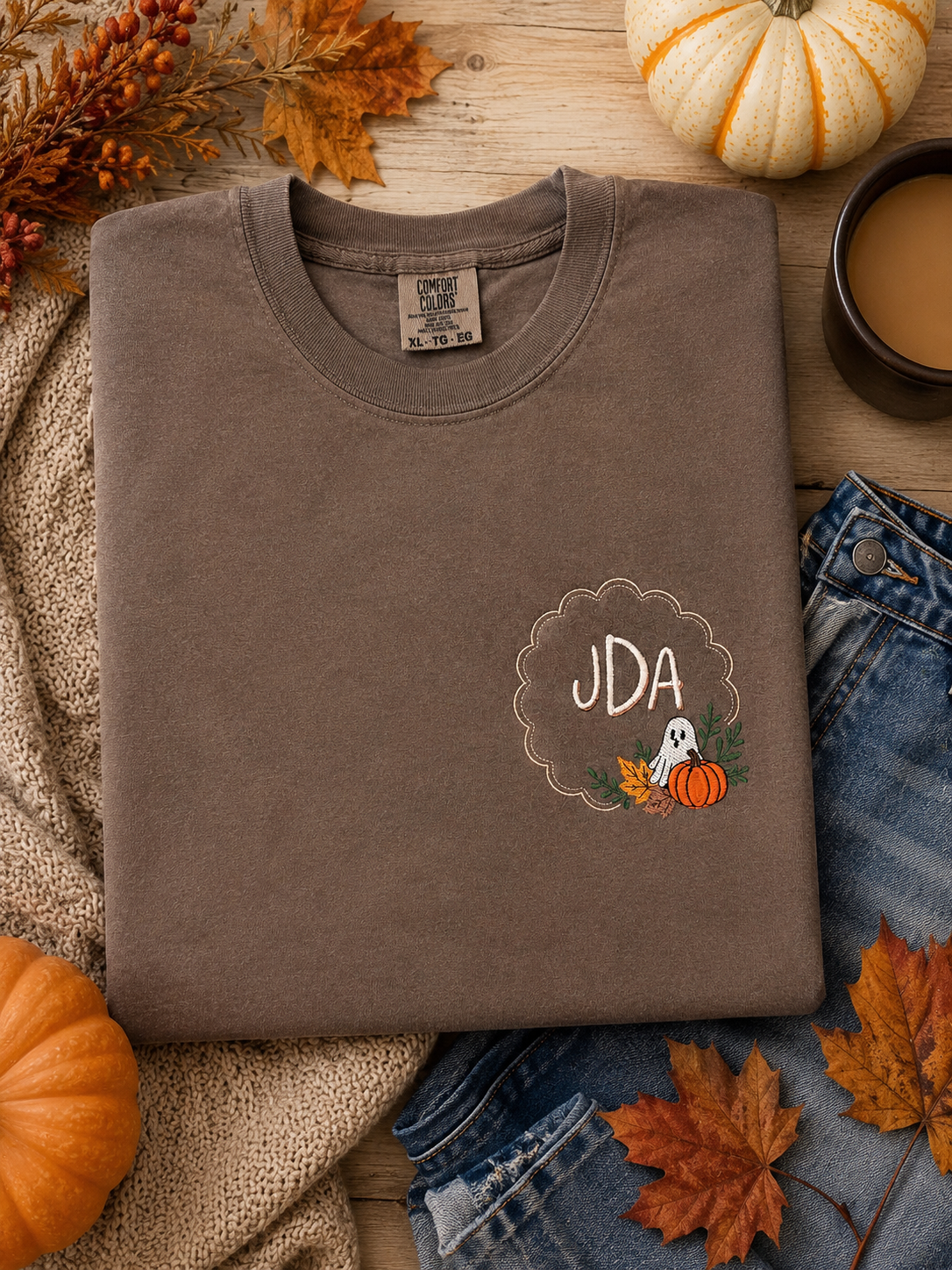 ✨ Personalized Fall Ghost Shirt
