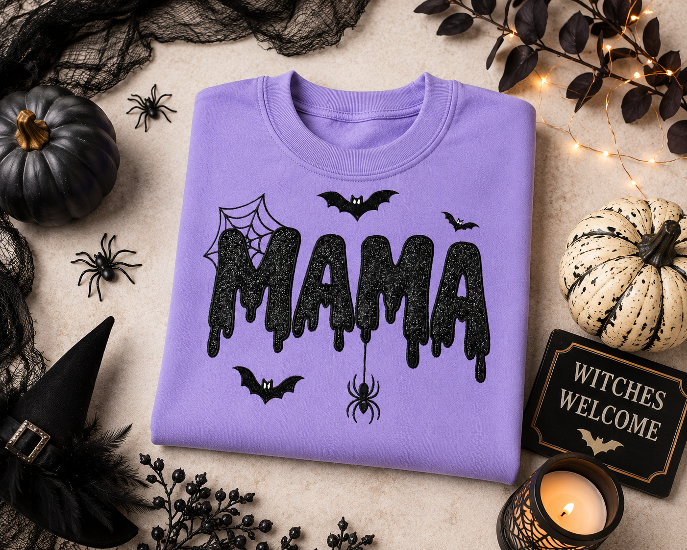 ✨ Mama Halloween Sweatshirt