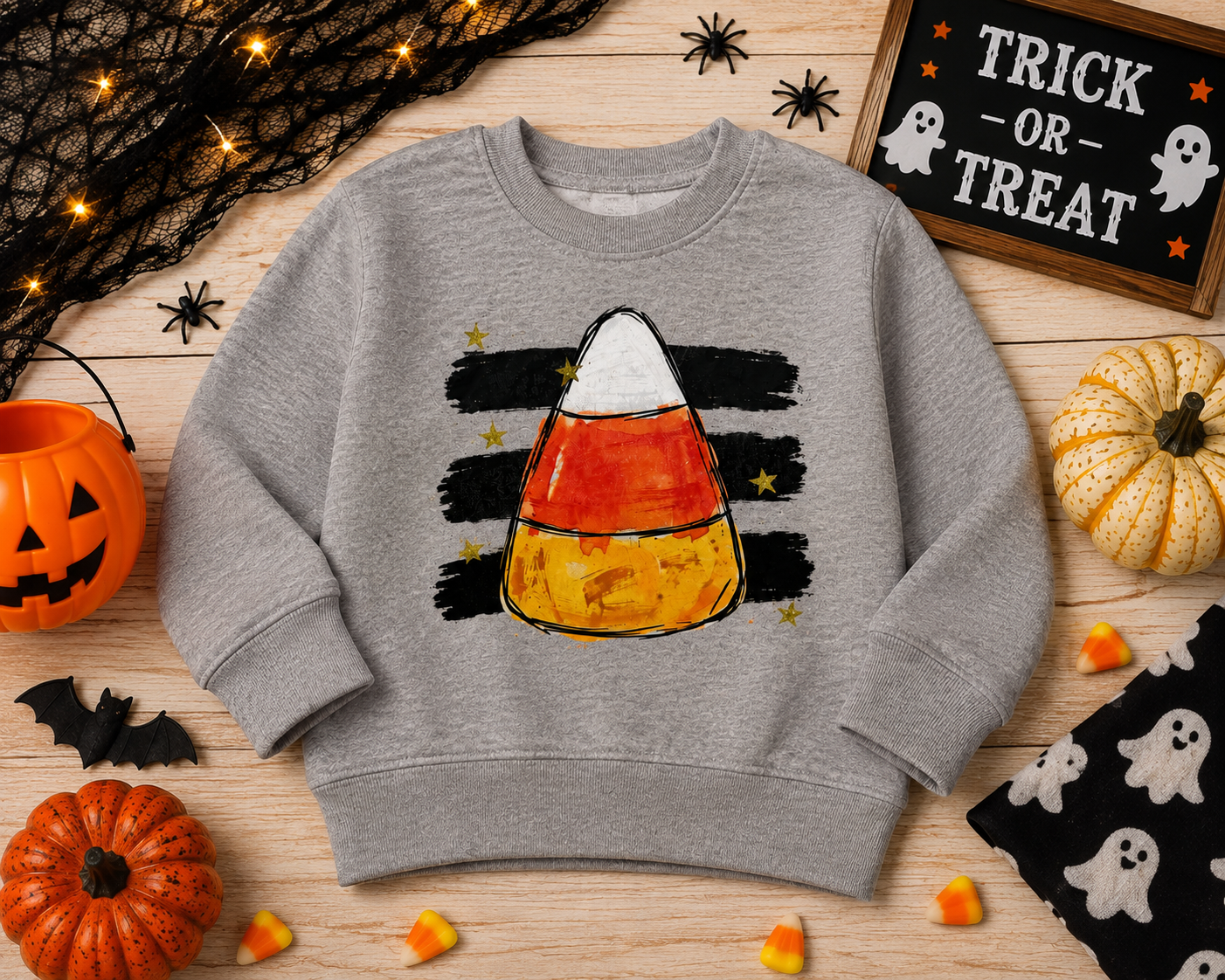 ✨ 🎃 Retro Candy Corn Shirt