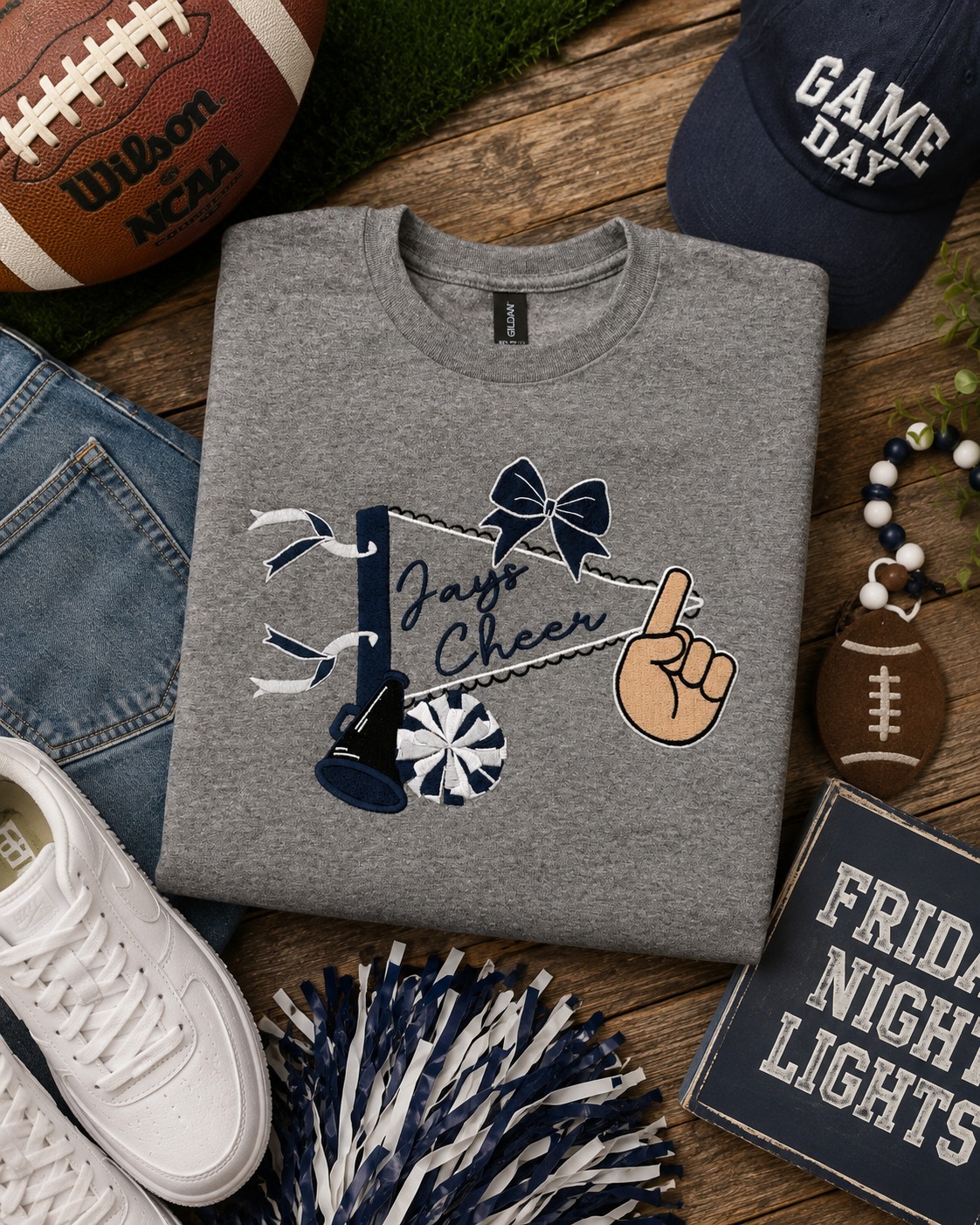📣 Custom School Cheer Pennant