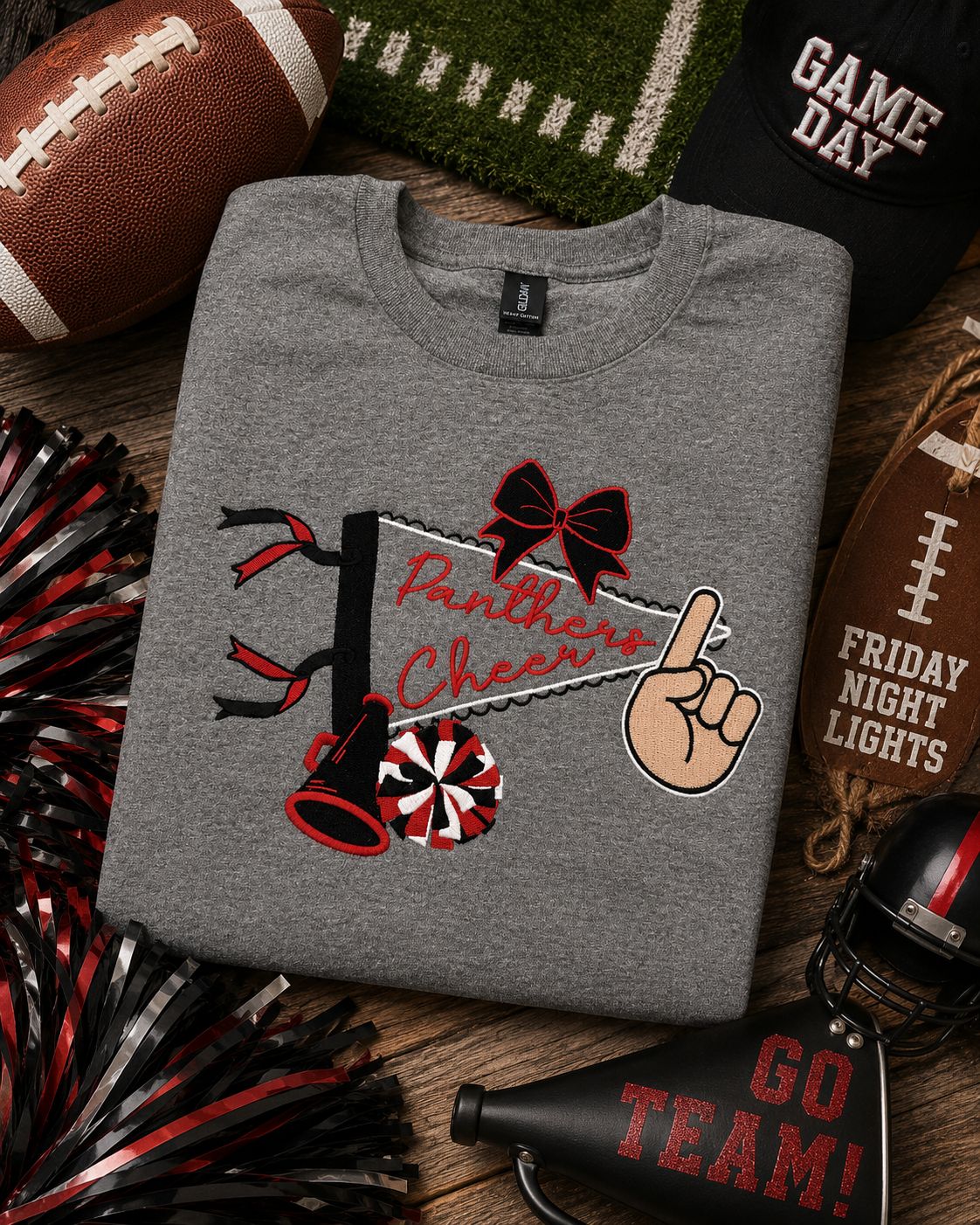 📣 Custom School Cheer Pennant