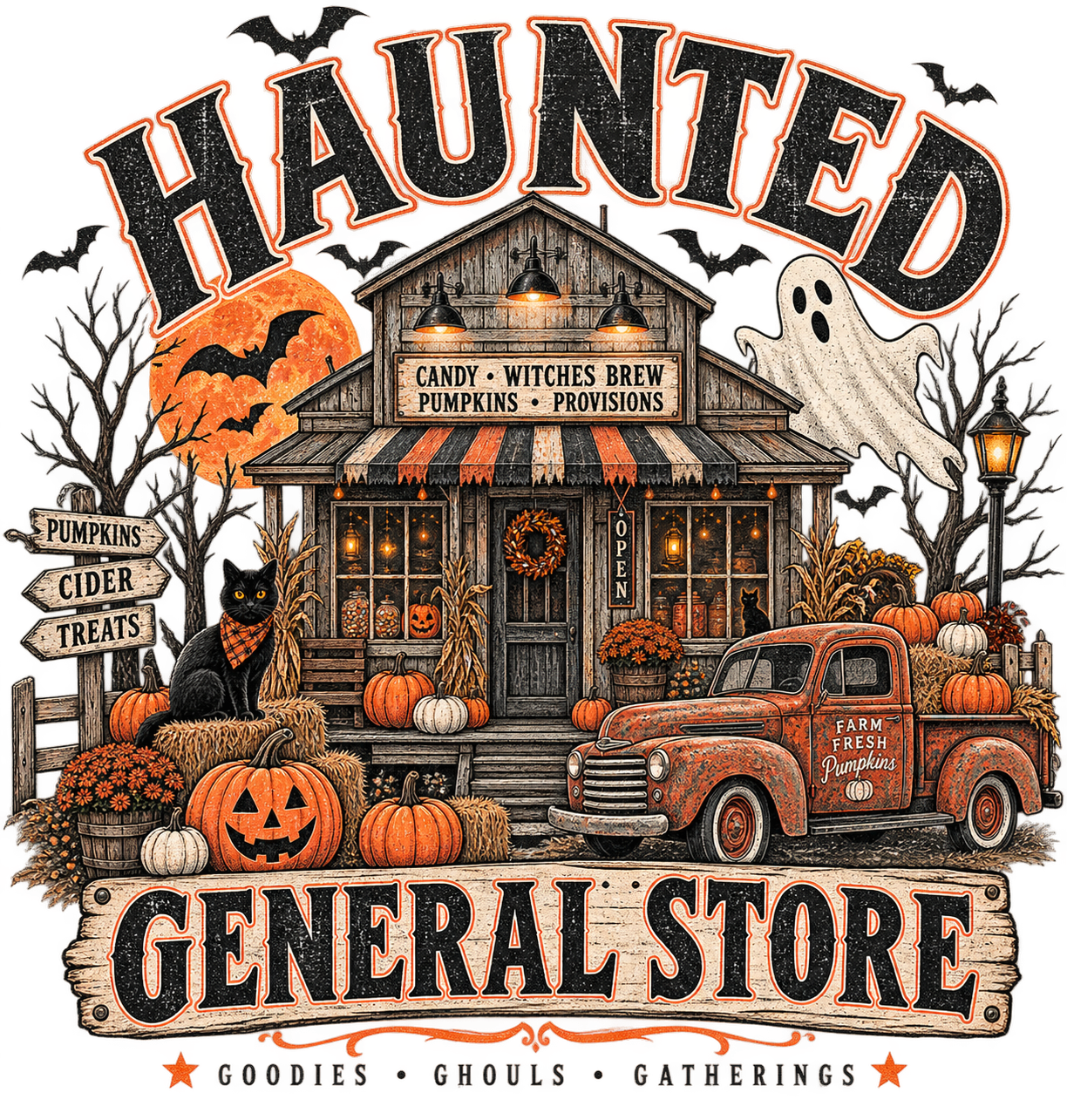 Haunted General Store 🎃🏚️
