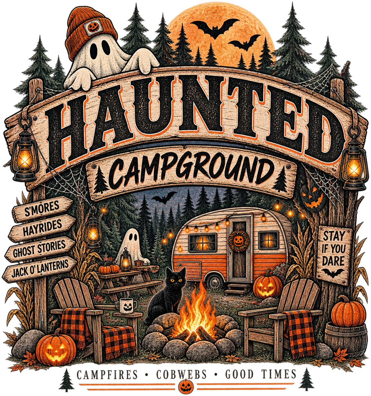🏕️ Haunted Campground