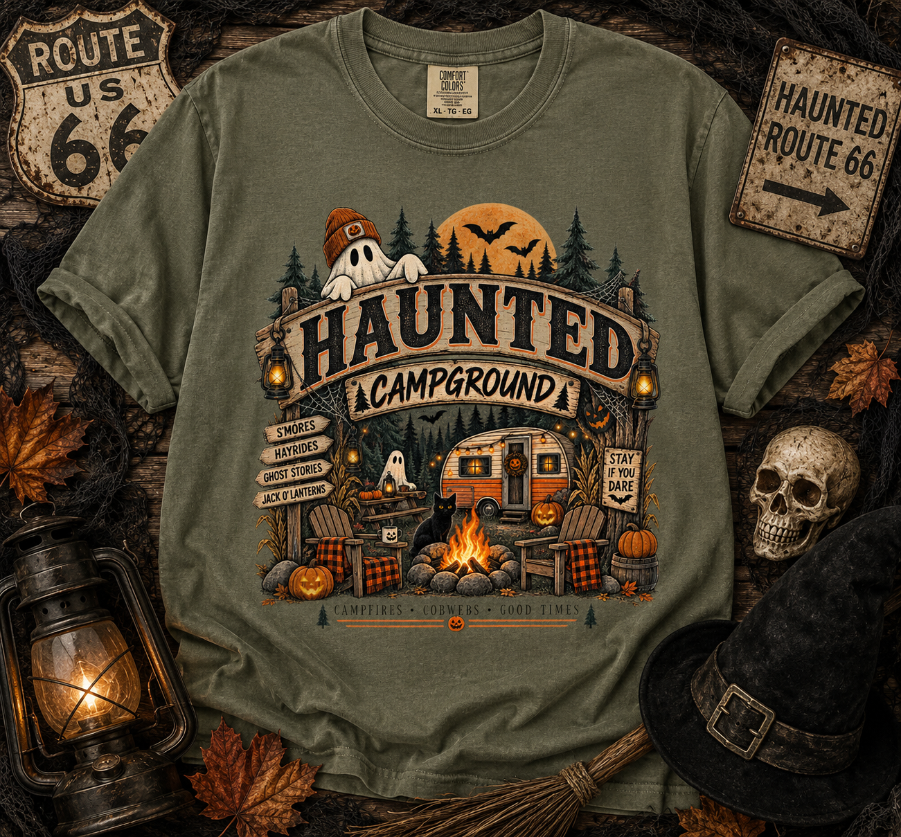 🏕️ Haunted Campground