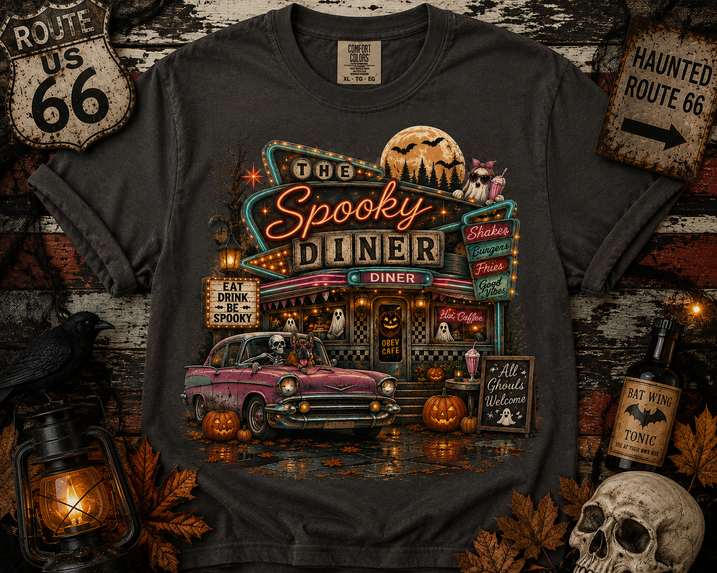 🍔👻 The Spooky Diner