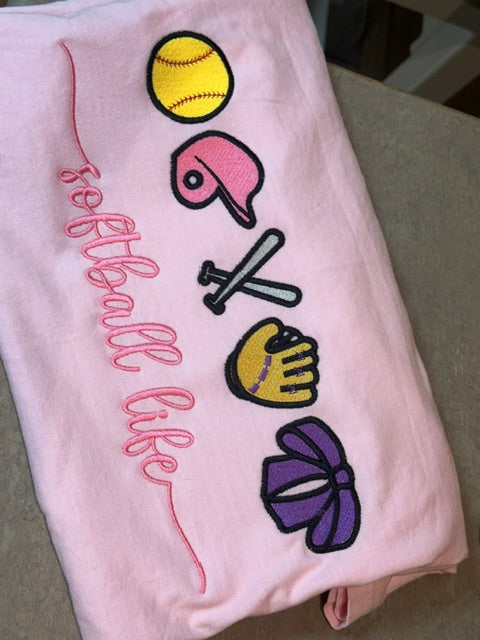 Softball Life Kids T-Shirt 🥎
