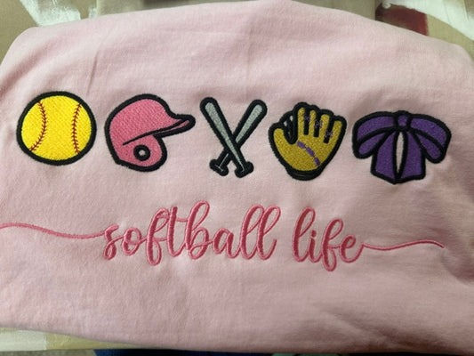 Softball Life Kids T-Shirt 🥎