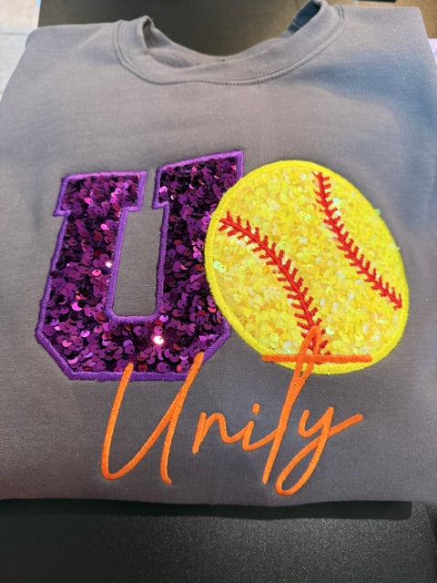 Custom Softball Initial & Name Spirit Wear ✨🥎