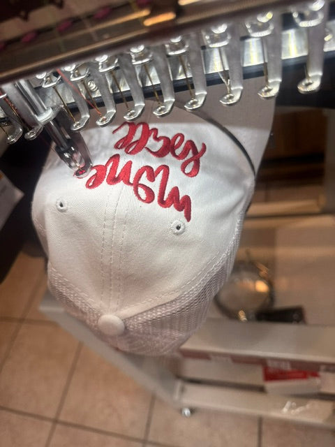 “Money Ball” Embroidered Vintage Washed Hat