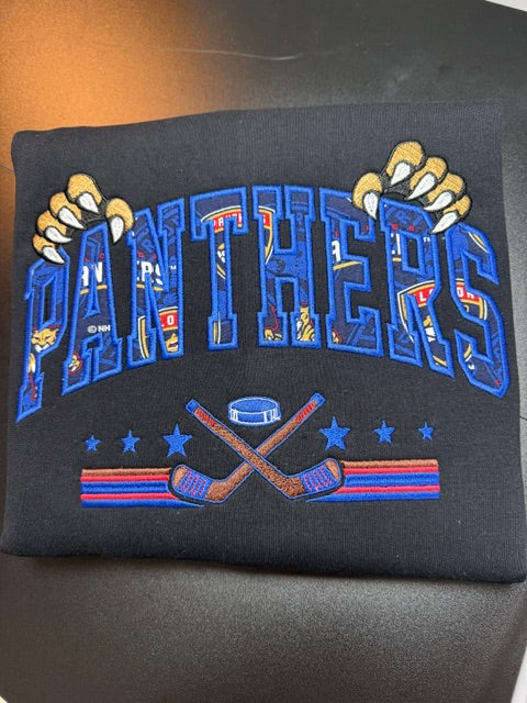 Custom Appliqué Crewneck Sweatshirt 🏒