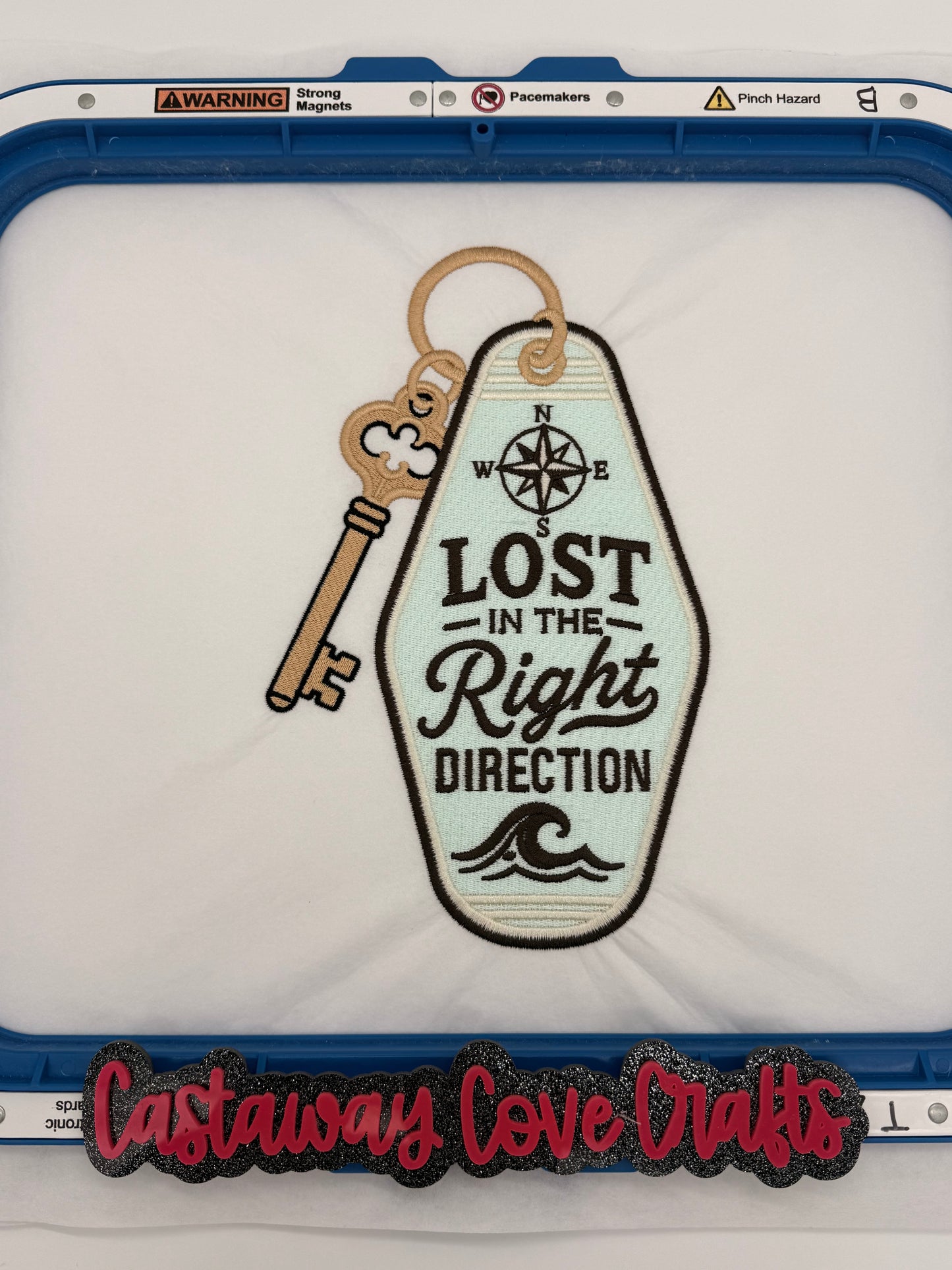 ✨ Lost in the Right Direction – Coastal Key Tag Exclusive Tee ✨