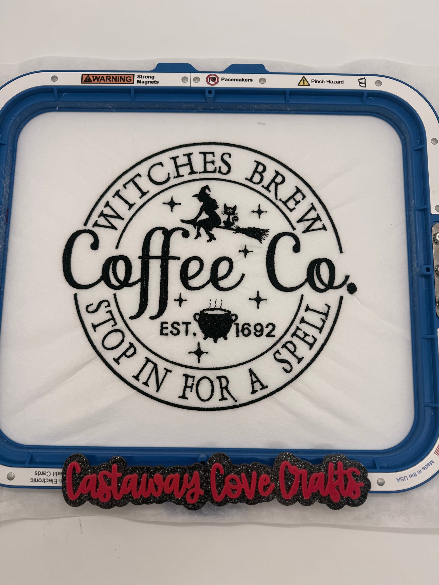🧙‍♀️ Witches Brew Coffee Co. Embroidered Shirt ☕✨