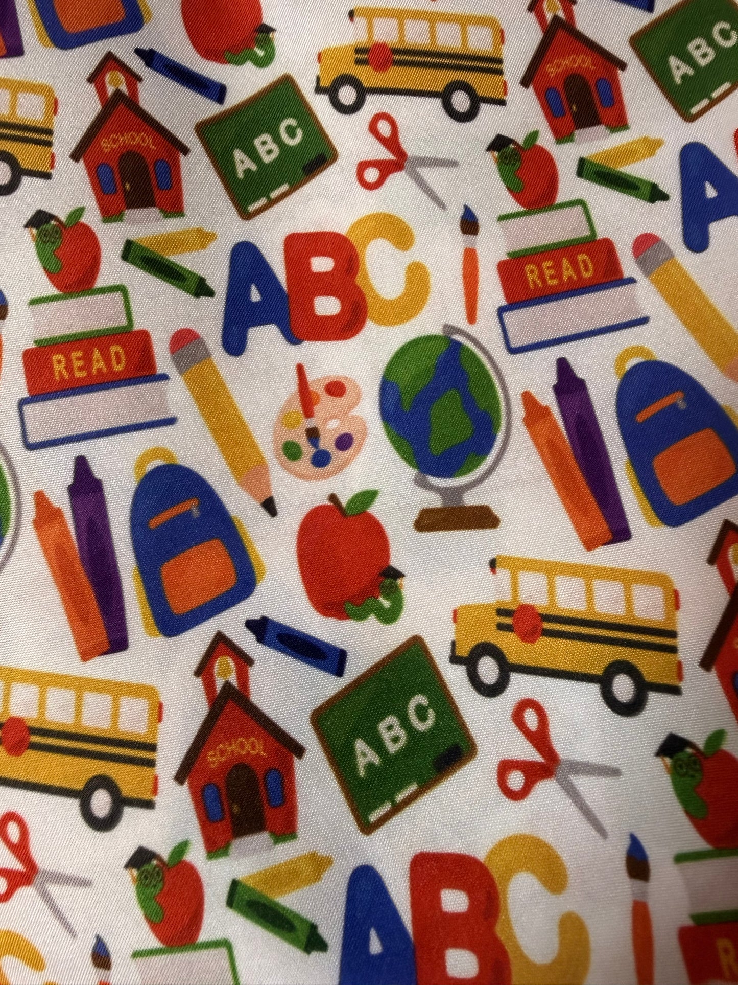 🍎 Teacher Appliqué & Embroidered Sweatshirt ✏️📚