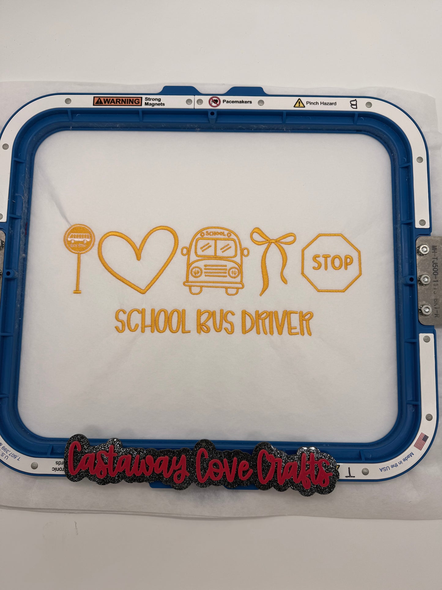 School Bus Driver Embroidered Shirt