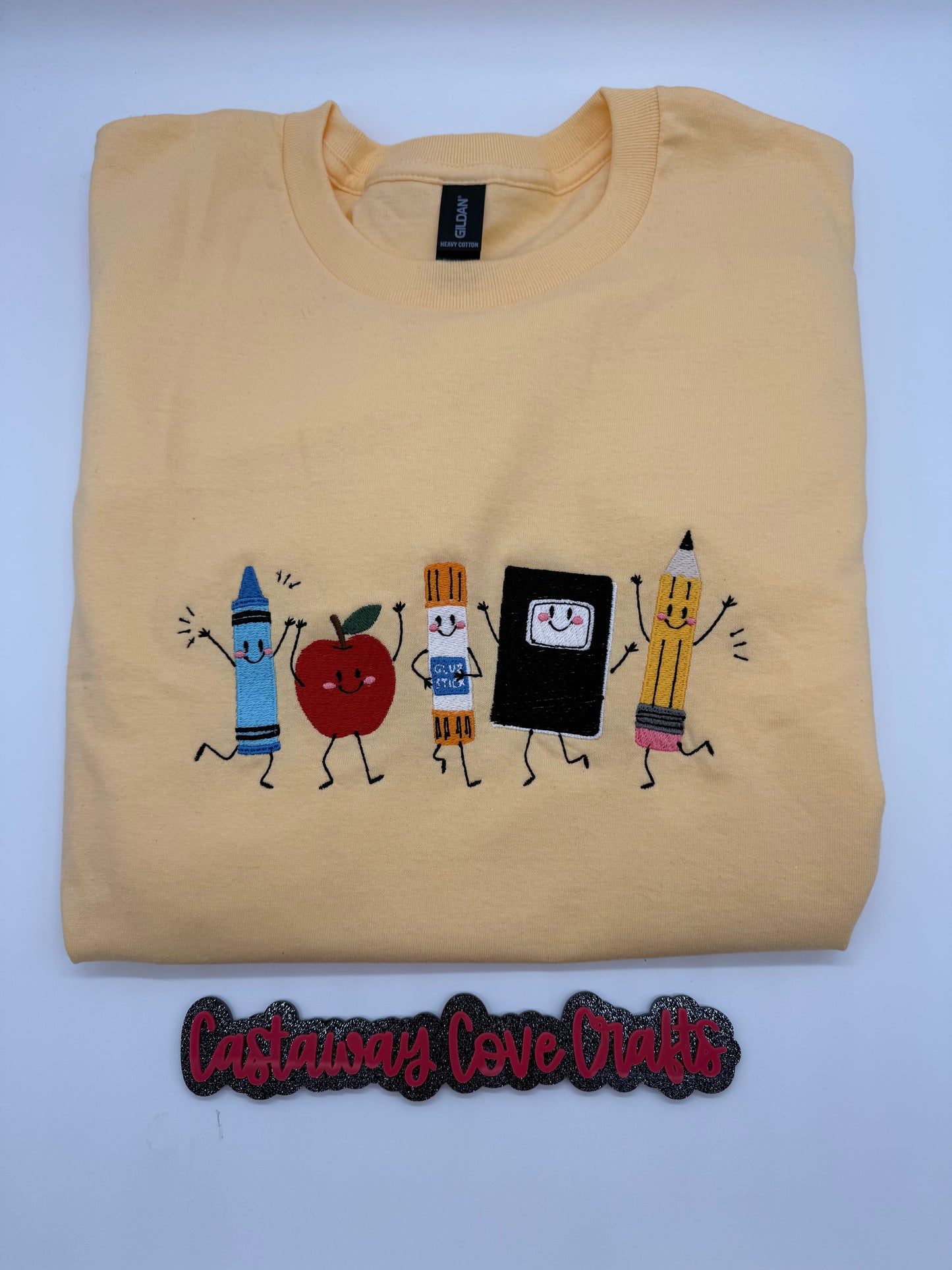 ✏️ Back to School Friends Embroidered Shirt