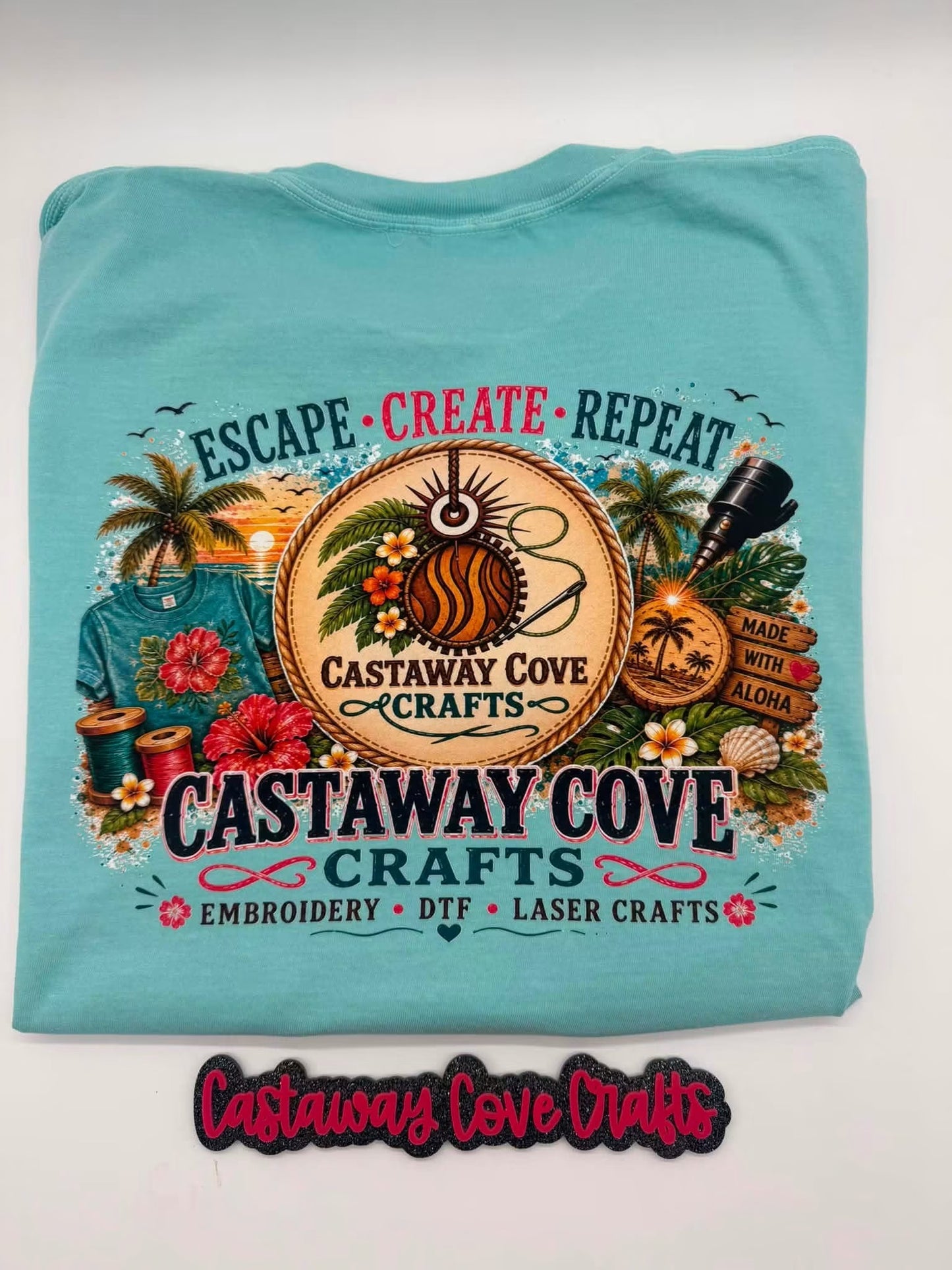 Custom DTF Printed T-Shirts | Full Color Business & Logo Apparel