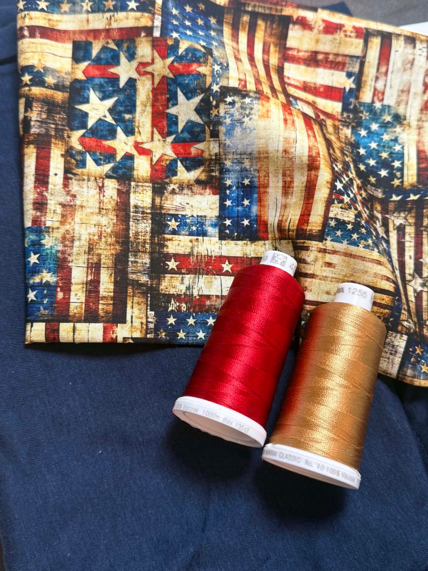 ❤️🤍💙 USA Est. 1776 Appliqué Tee